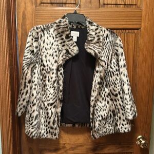Chicos faux fur jacket